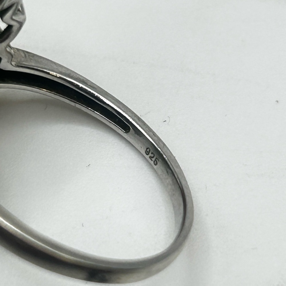 Sterling Silver Chrome Diopside Ring - Size 10 - Picture 7 of 7